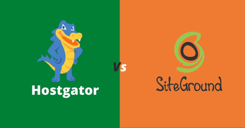 Siteground vs Hostgator - abcdknowledge.com